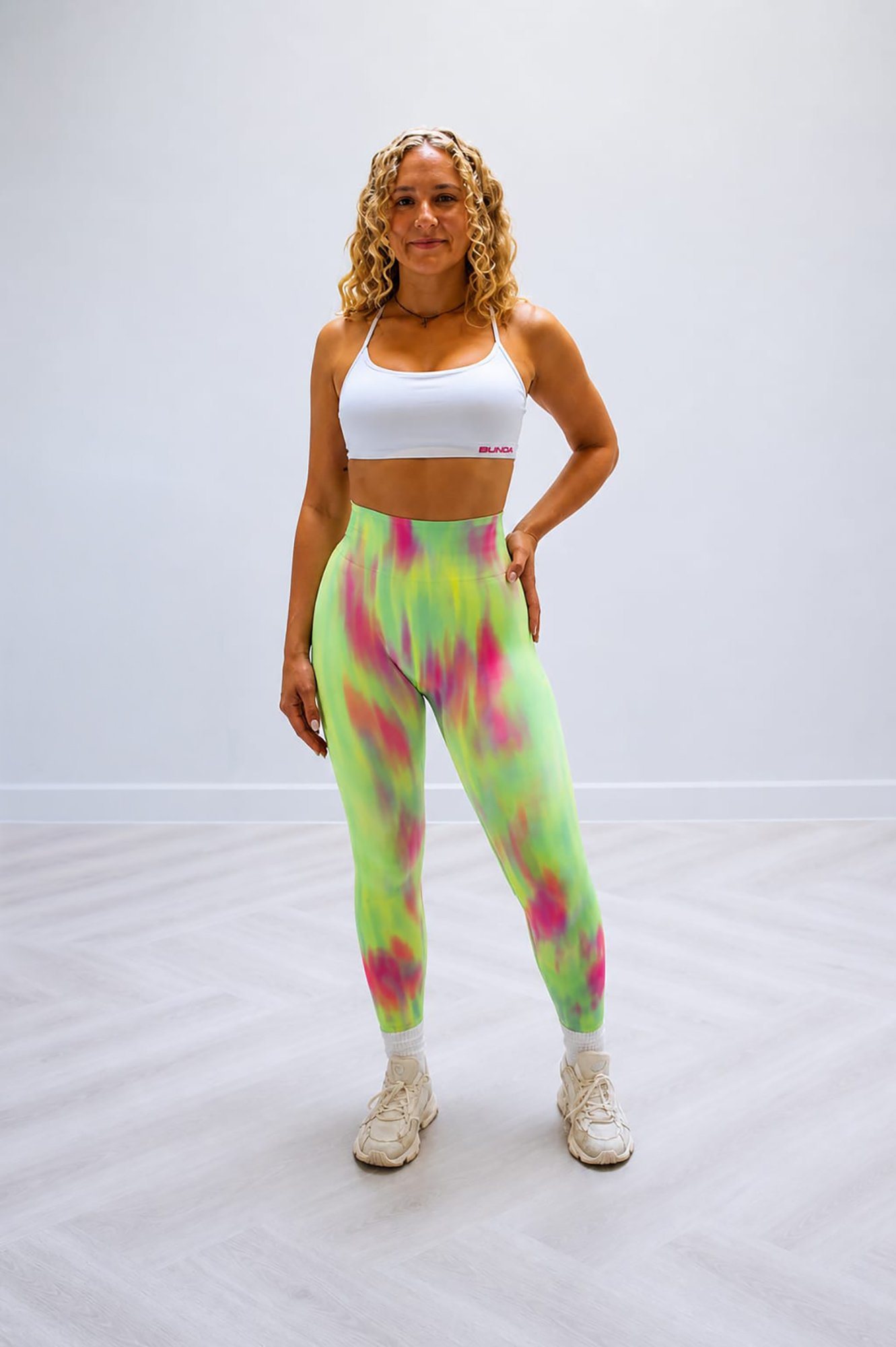Green Lucky Power Leggings