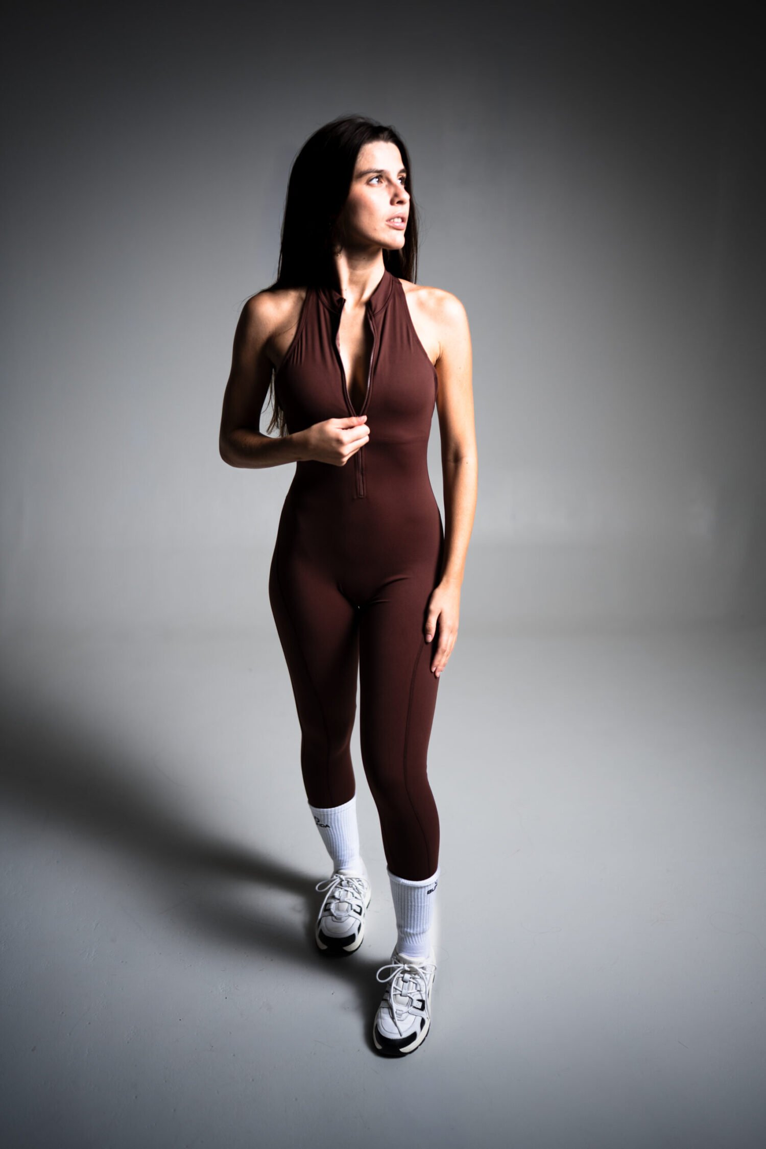 CHARLOTTE JUMPSUIT / BROWN