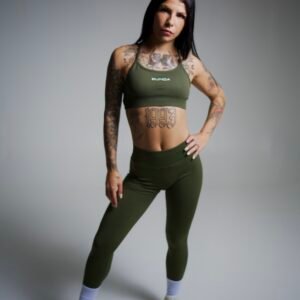 OUTFIT STORYTELLING MILITARY GREEN LEGGING