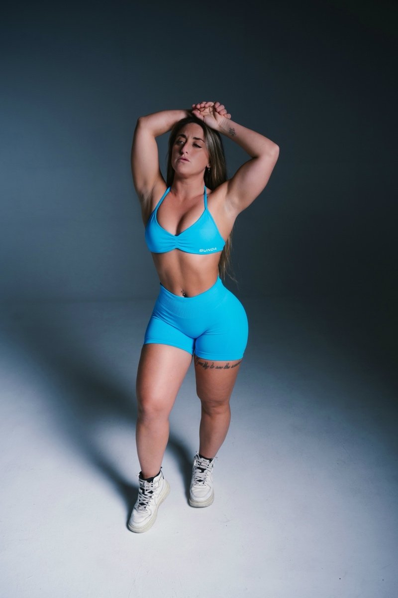 MARIA’S SHORTS SET - BLUE