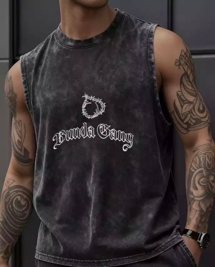Vintage Black BG Tank